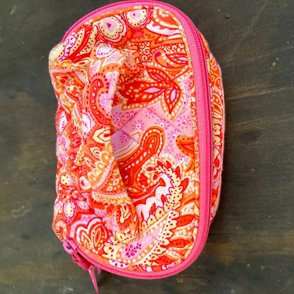 Vera Bradley small jewelry/make up/accessory bag
